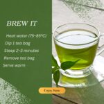 Vedastri Weight Loss Herbal Tea – Green Tea with Turmeric, Tulsi, Ashwagandha & Fennel - Image 5