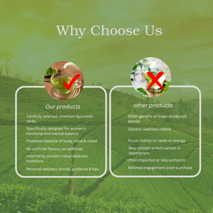 Vedastri Herbal PCOS & Menstrual Relief Tea - Image 4